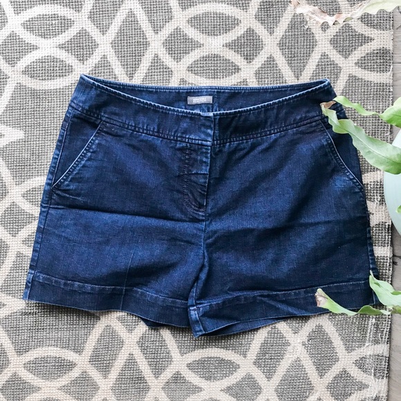 Kenneth Cole Reaction Denim Shorts size 8 - Picture 1 of 6
